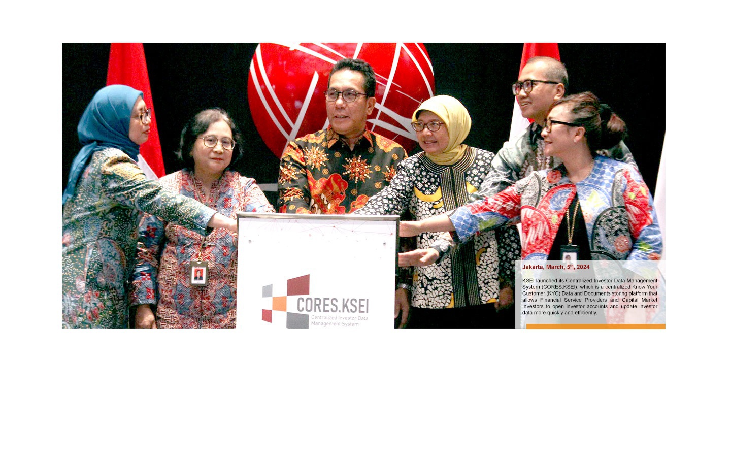 Peluncuran CORES.KSEI